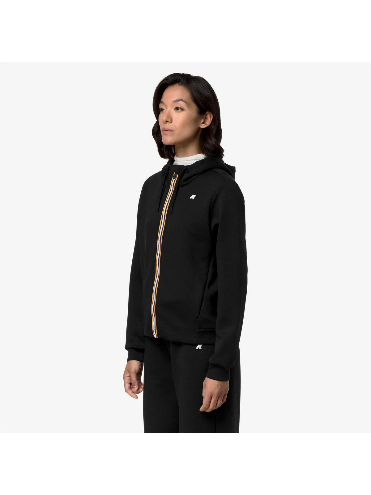 K-WAY Felpa Donna DEVA LIGHT SPACER BLACK PURE - K31453W USY