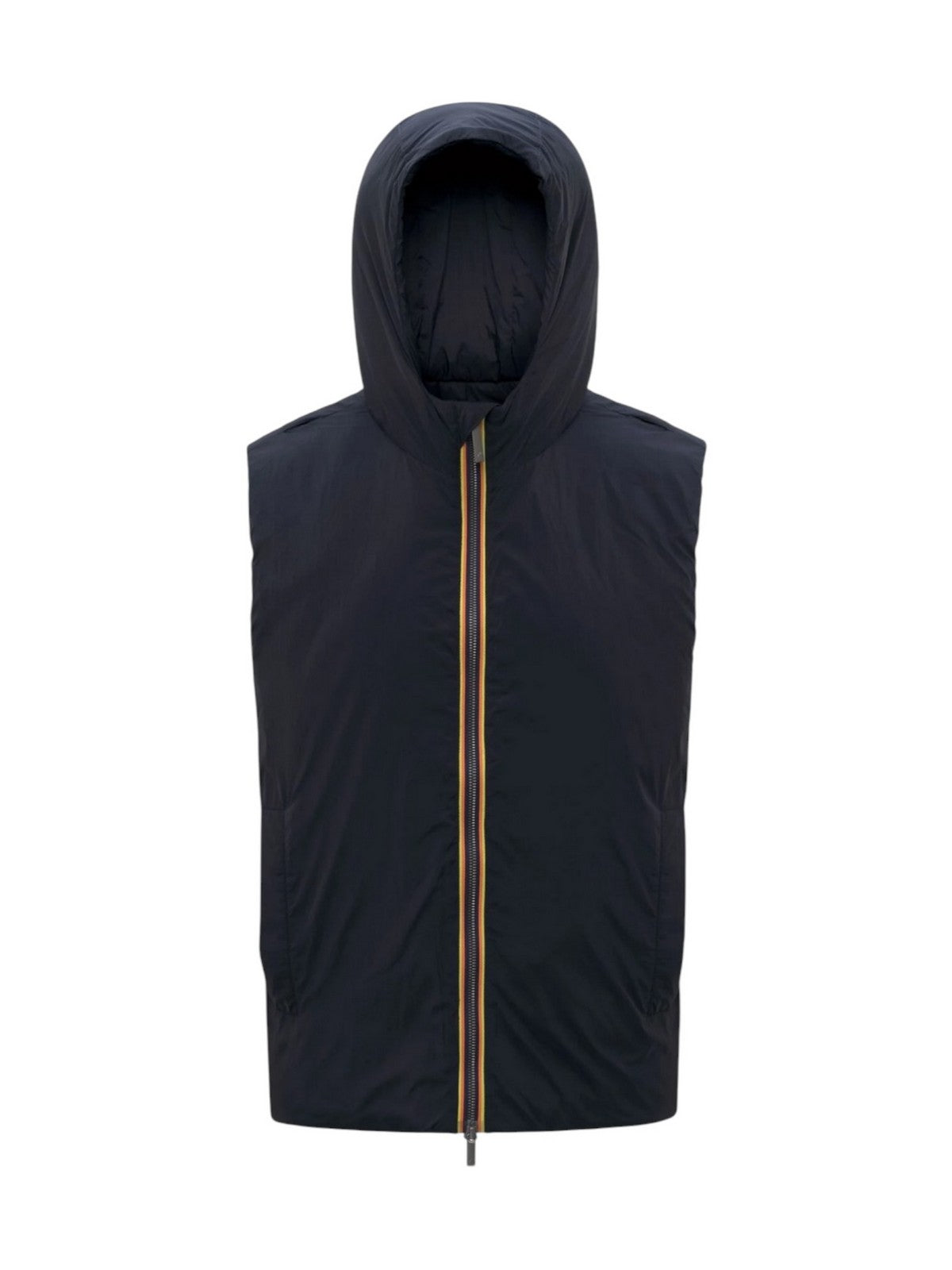 K-WAY Cappotto Uomo POIROL WOOL NYLON Beige Khaki - Blue D - K3151GW DB6