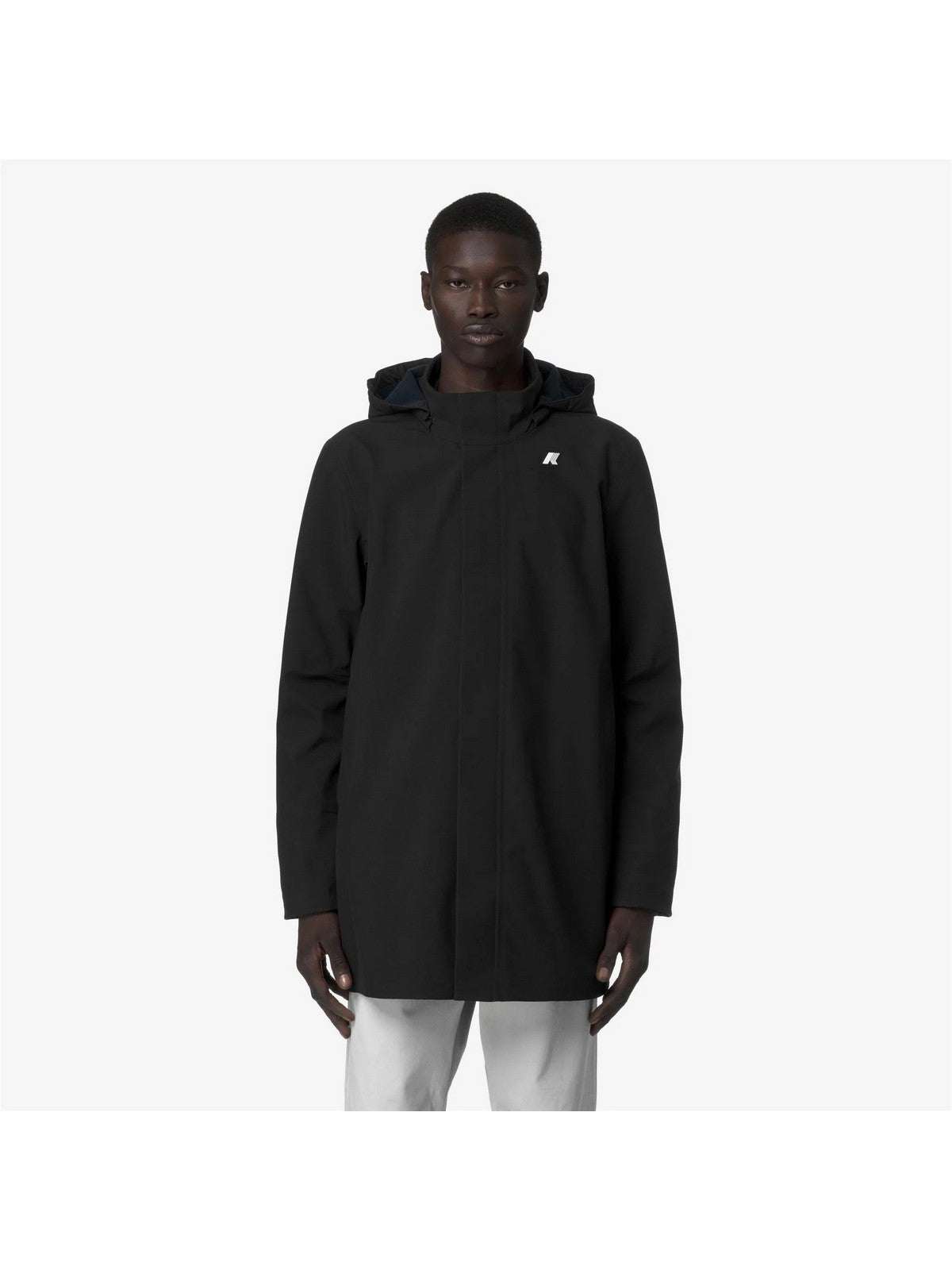 K-WAY Giubbino Uomo DUKE BONDED BLACK P-BLUE D - K6116YW A3C
