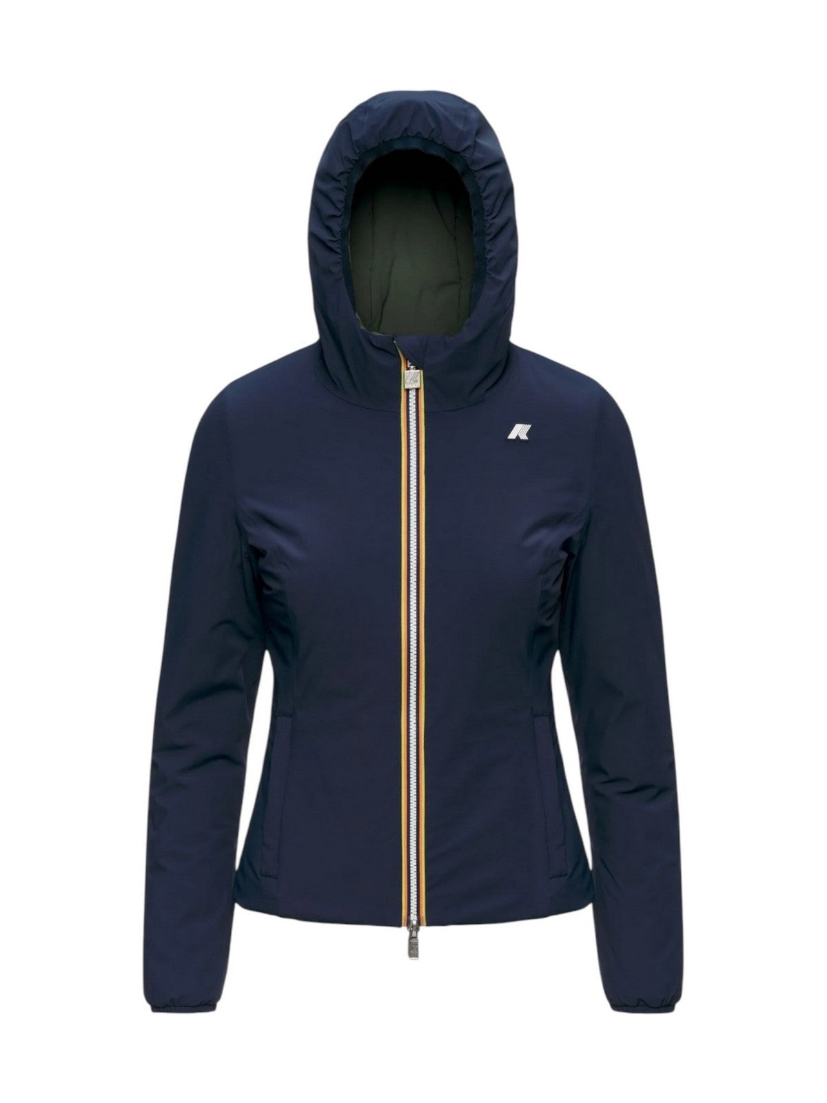 K-WAY Giubbino Donna LILY ST WARM DOUBLE Blue DepTH - GREEN B - K6128TW AG5