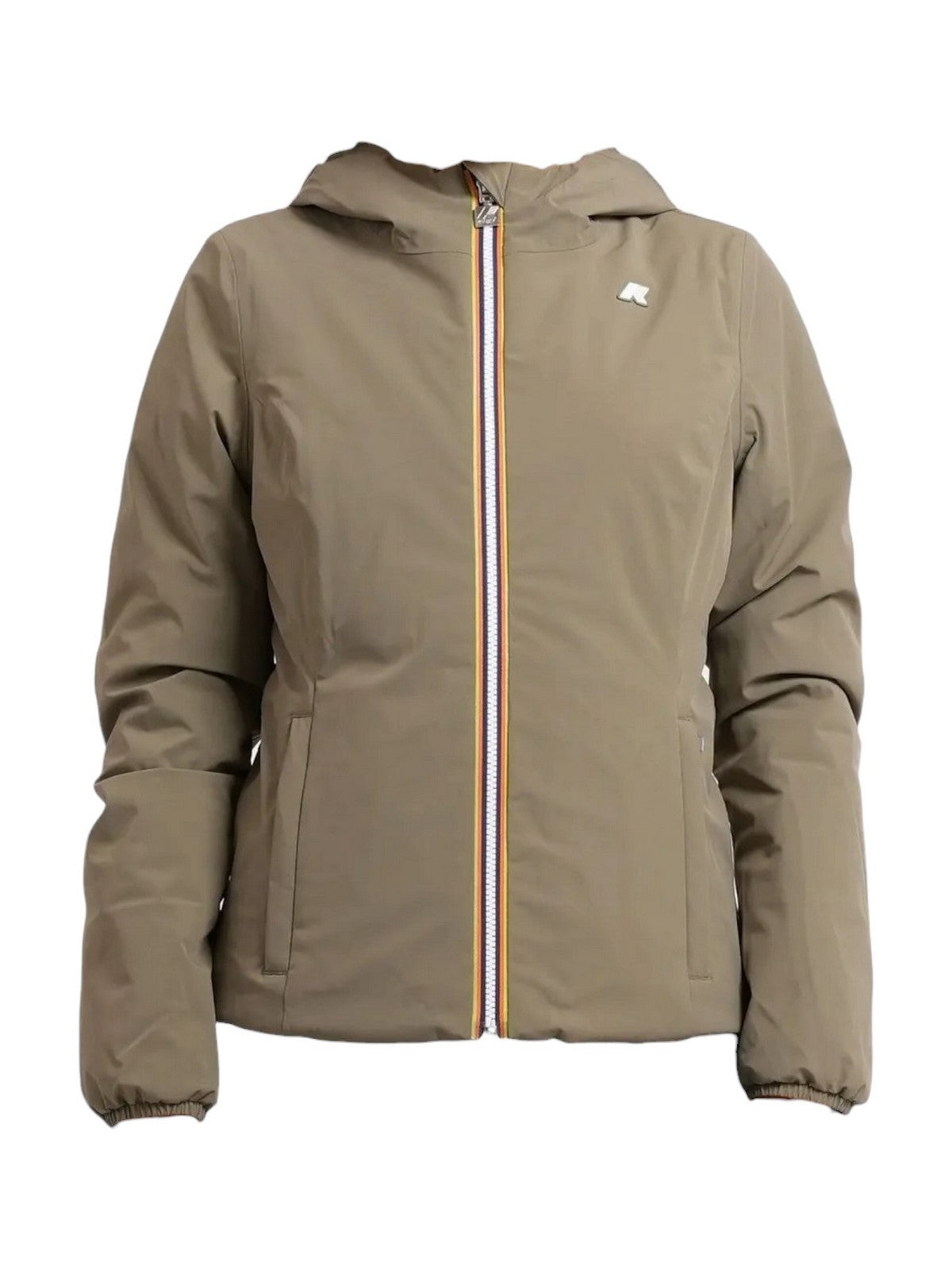 K-WAY Giubbino Donna LILY ST WARM DOUBLE Green Army - Violet - K6128TW D0U