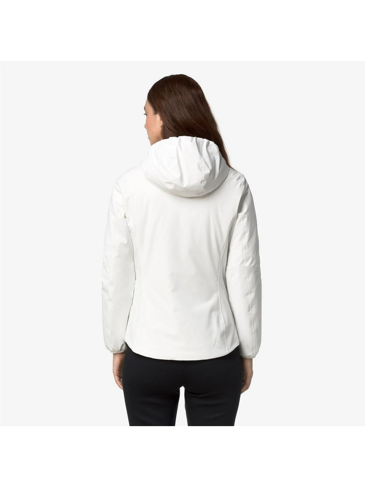 K-WAY Giubbino Donna LILY ST WARM DOUBLE White Natural - Blac - K6128TW DBP gioboutiqueweb