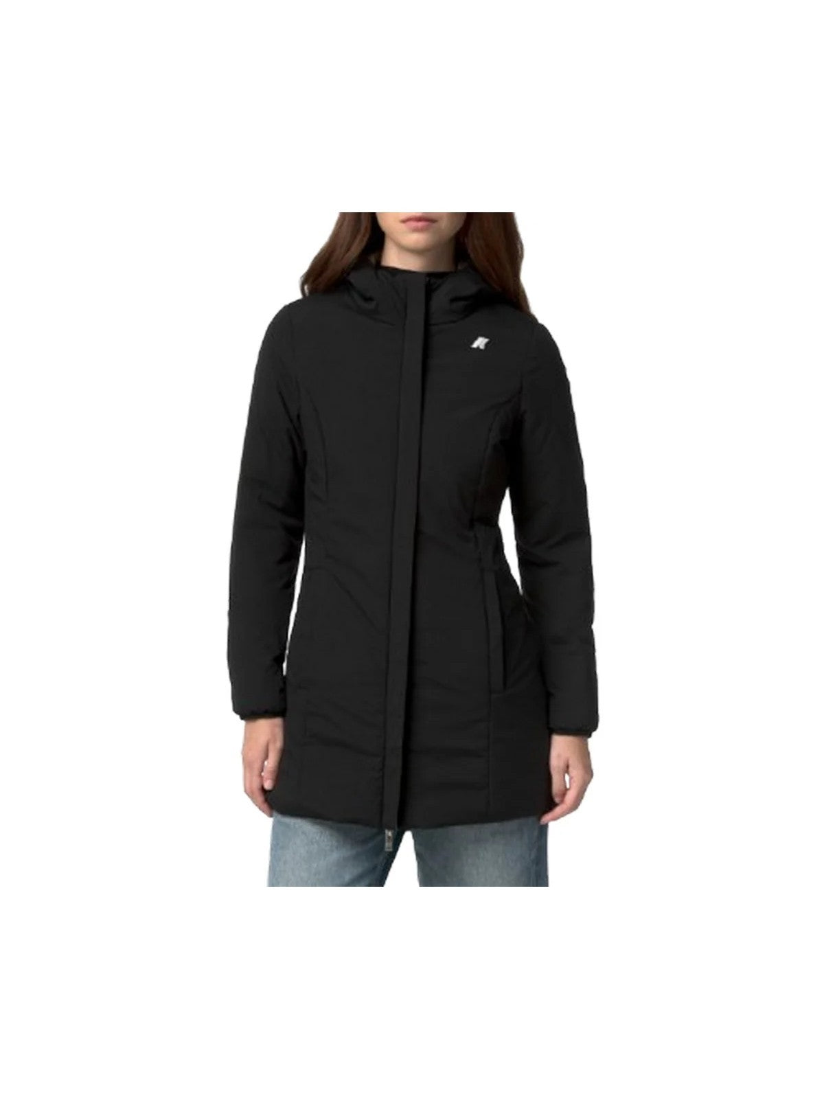 K-WAY Giubbino Donna DENISE ST WARM DOUBLE Green Army - Black P - K6128UW DBR
