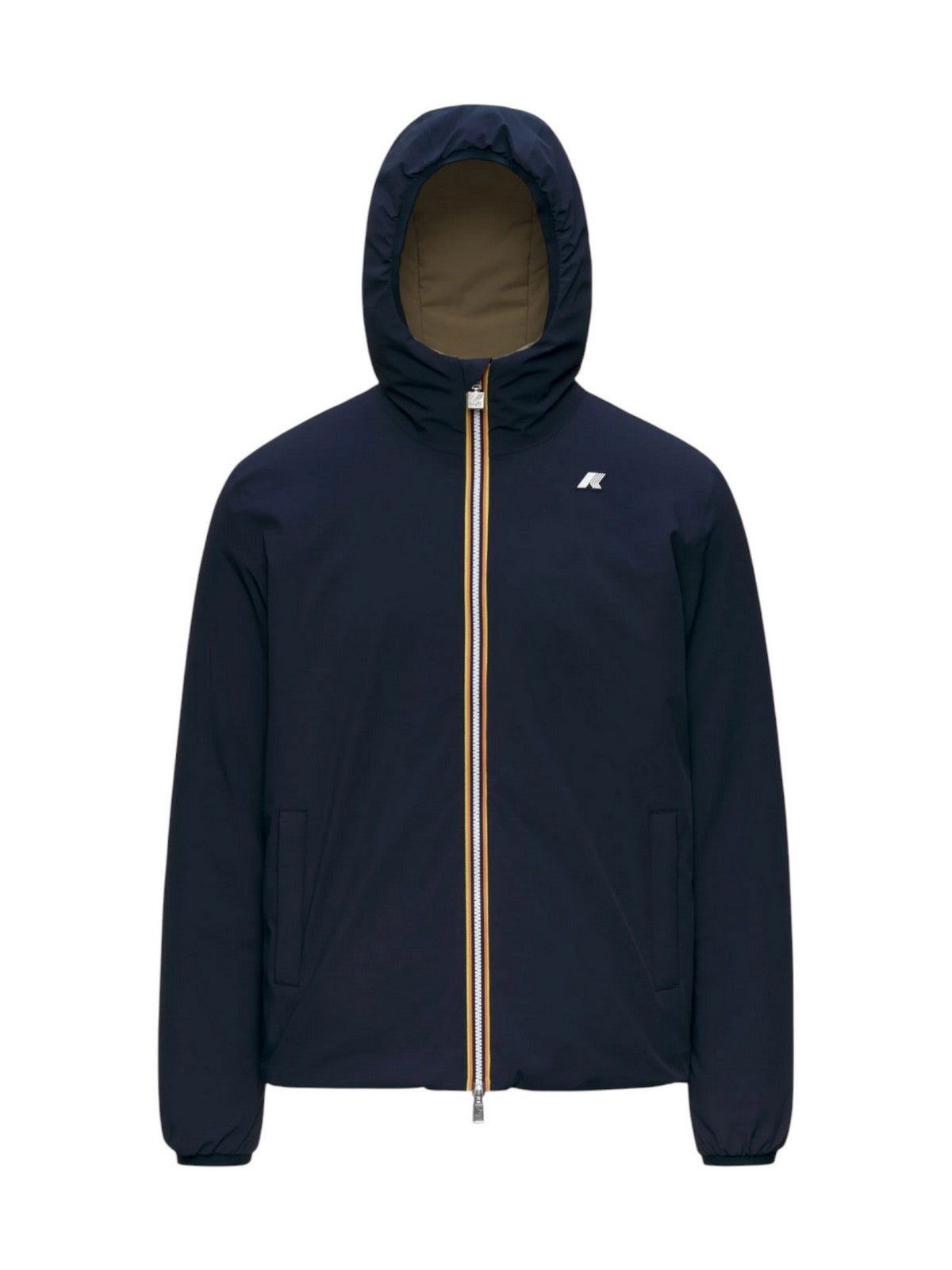 K-WAY Giubbino Uomo JACK ST WARM DOUBLE Blue DepTH - Green A - K6128VW D0C