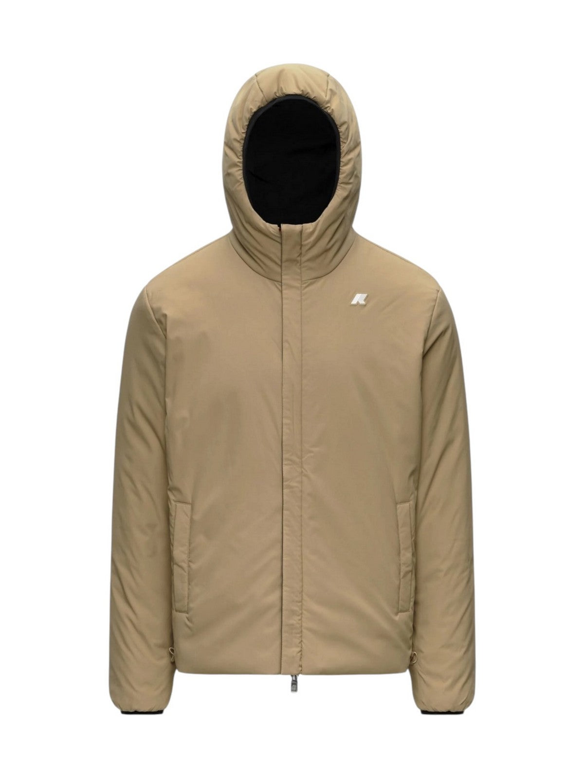 K-WAY Giubbino Uomo JACK ST WARM DOUBLE Black Pure - Beige K - K6128VW DBN
