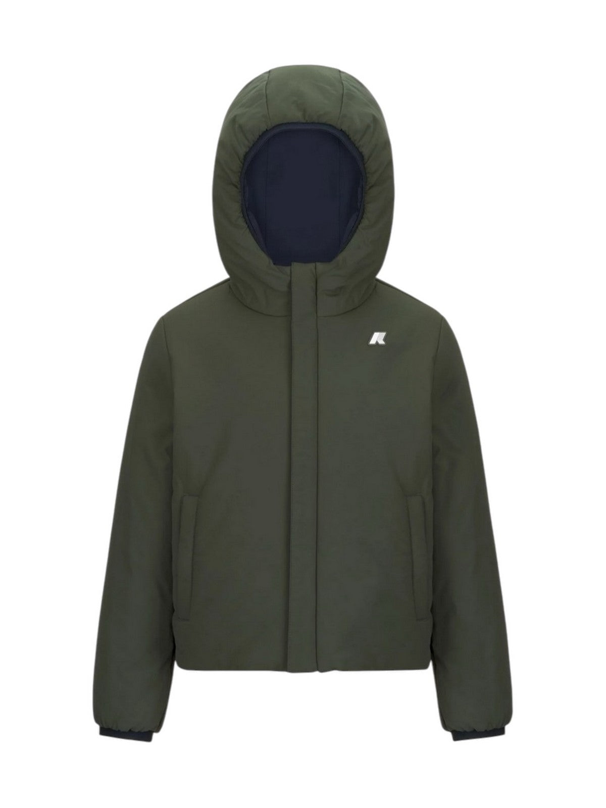 K-WAY KIDS Giubbino Bambini e ragazzi P. JACK ST WARM DOUBLE BLUE D-GREEN B - K71337W AG5 gioboutiqueweb