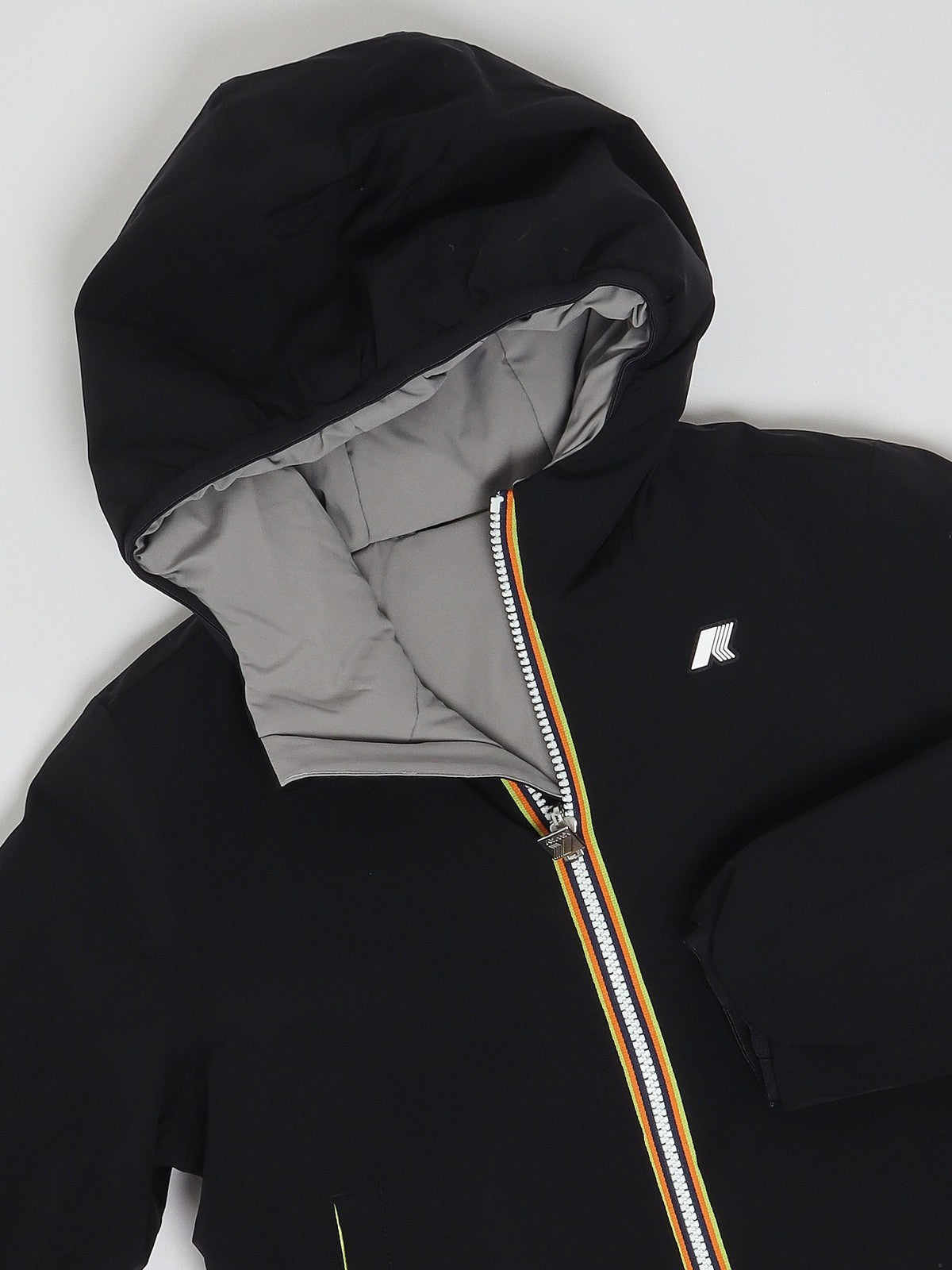 K-WAY KIDS Giubbino Bambini e ragazzi P. JACK ST WARM DOUBLE Black Pure - Grey Fr - K71337W DDN gioboutiqueweb