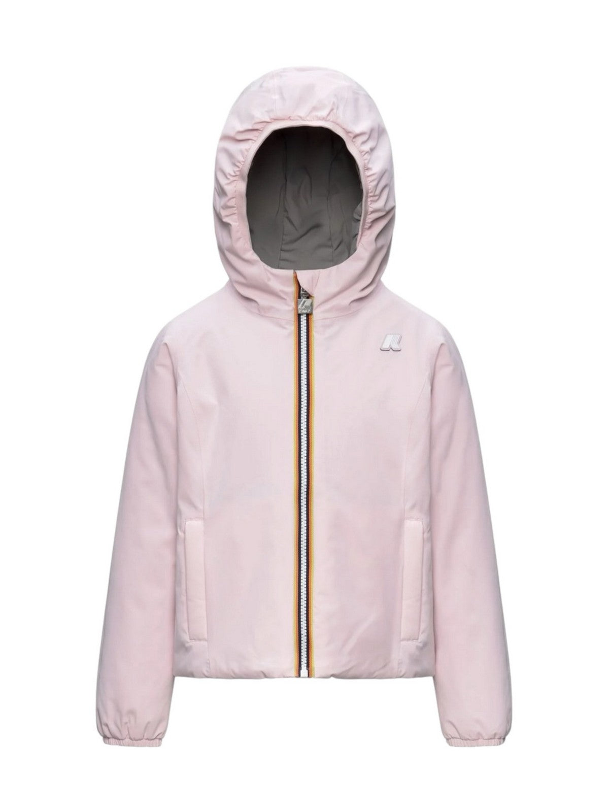K-WAY KIDS Giubbino Bambine e ragazze P. LILY ST WARM DOUBLE Pink Sallow - Grey F - K71339W DA4 gioboutiqueweb