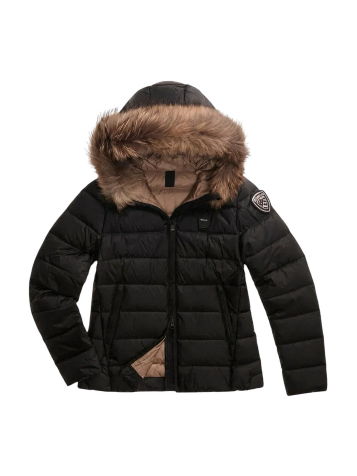 BLAUER KIDS Piumino Bambine e ragazze ARCADIA JUNIOR NERO int. BROWN 30C - 26WBLGC03286 007455 999BW gioboutiqueweb
