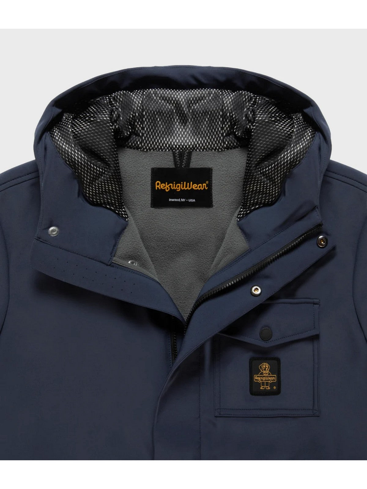 REFRIGIWEAR Giubbino Uomo LONG SPEED JACKET DARK BLUE - G11400 XT3792 F03700