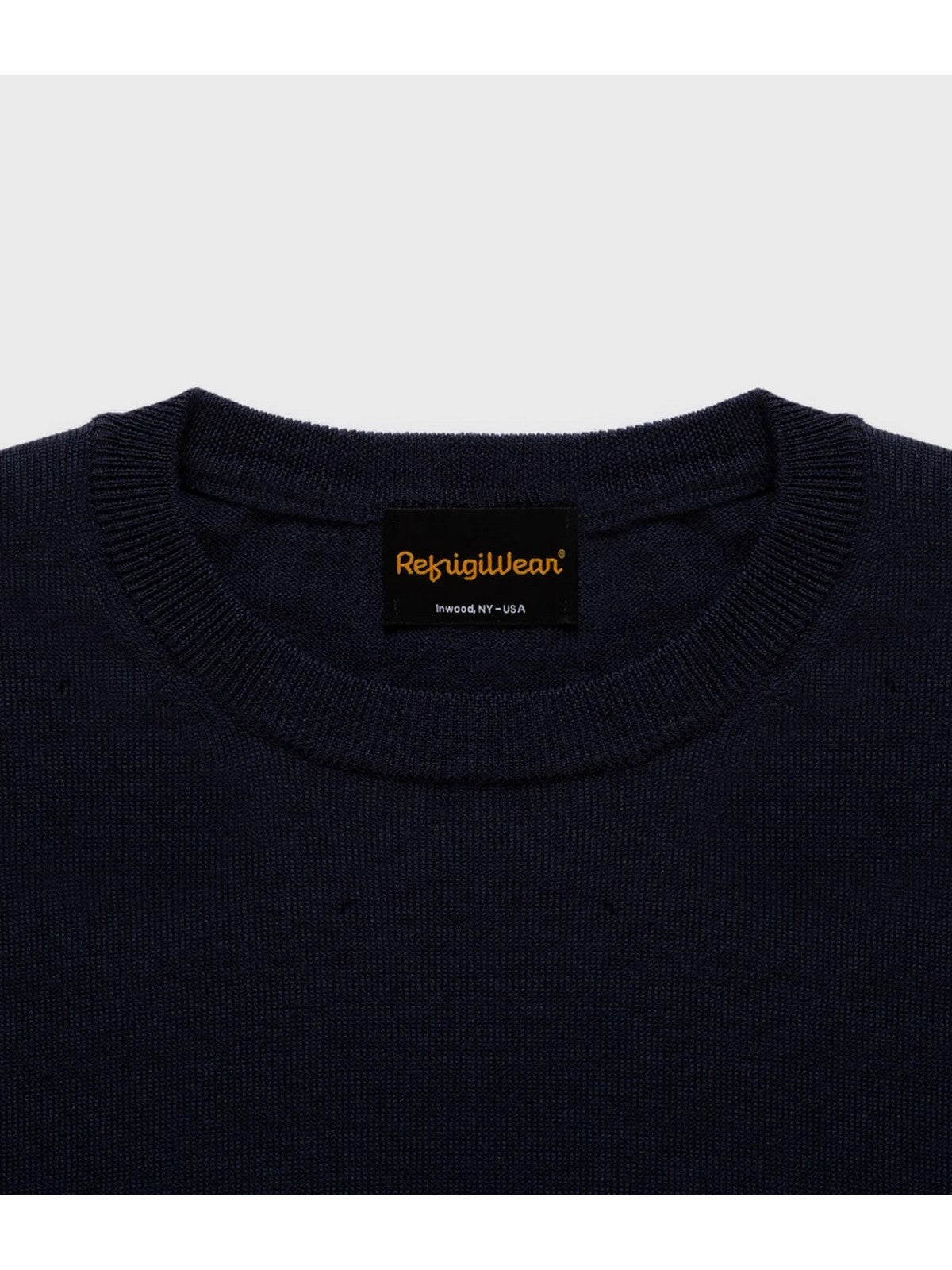 REFRIGIWEAR Maglione Uomo BENNET PULLOVER DARK BLUE - M26908 MA0015 F03700