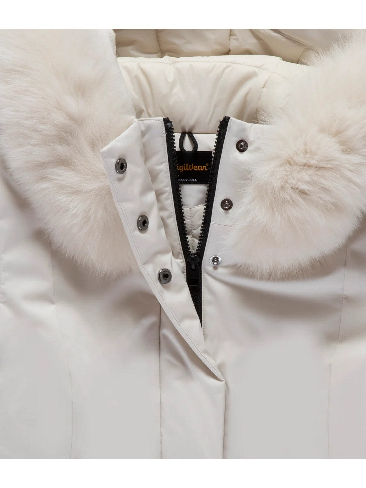 REFRIGIWEAR Piumino Donna SHORT LADY TECH FUR JACKET TOFU - W99208 XT3790 A00152