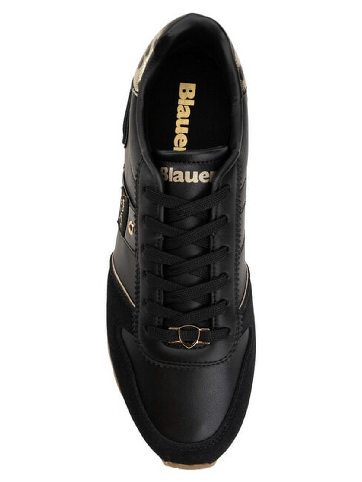 BLAUER Sneaker Donna MILLS BLACK/LEOPARD - F6MILLS01/LEL BLK/LEO
