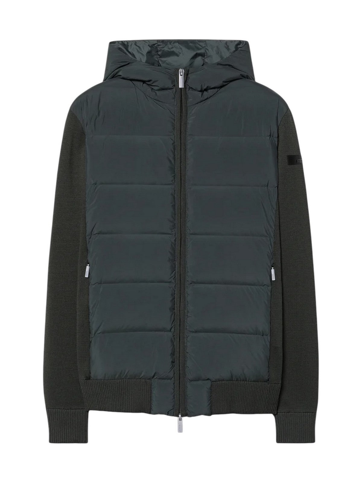 RRD Giubbino Uomo new amos cotton hybrid duck hood zip soft knit FOREST GREEN - W26126 20