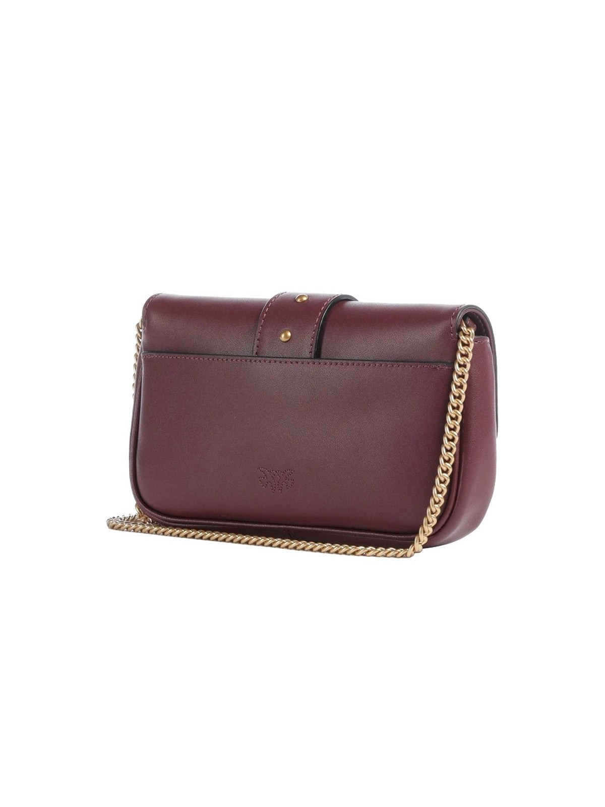 PINKO Borsa Donna LOVE ONE POCKET C VITELLO SETA RIBES INTENSO-ANTIQUE GOLD - 100061-A0F1 WW5Q