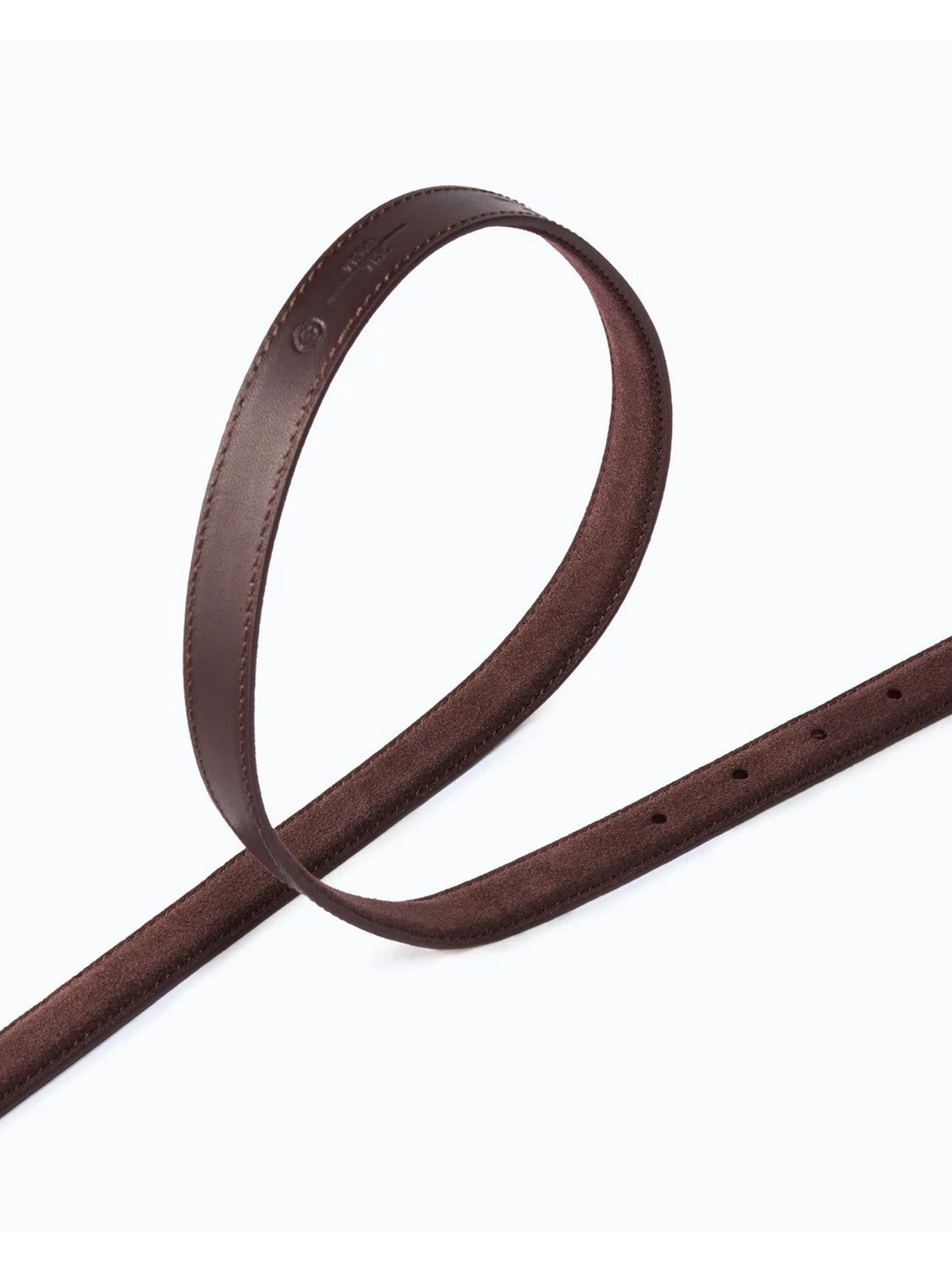 PINKO Cintura Donna LOVE BERRY H2 BELT.LOW SUEDE BURGUNDY-GOLD - 100143-A0F6 W34Y