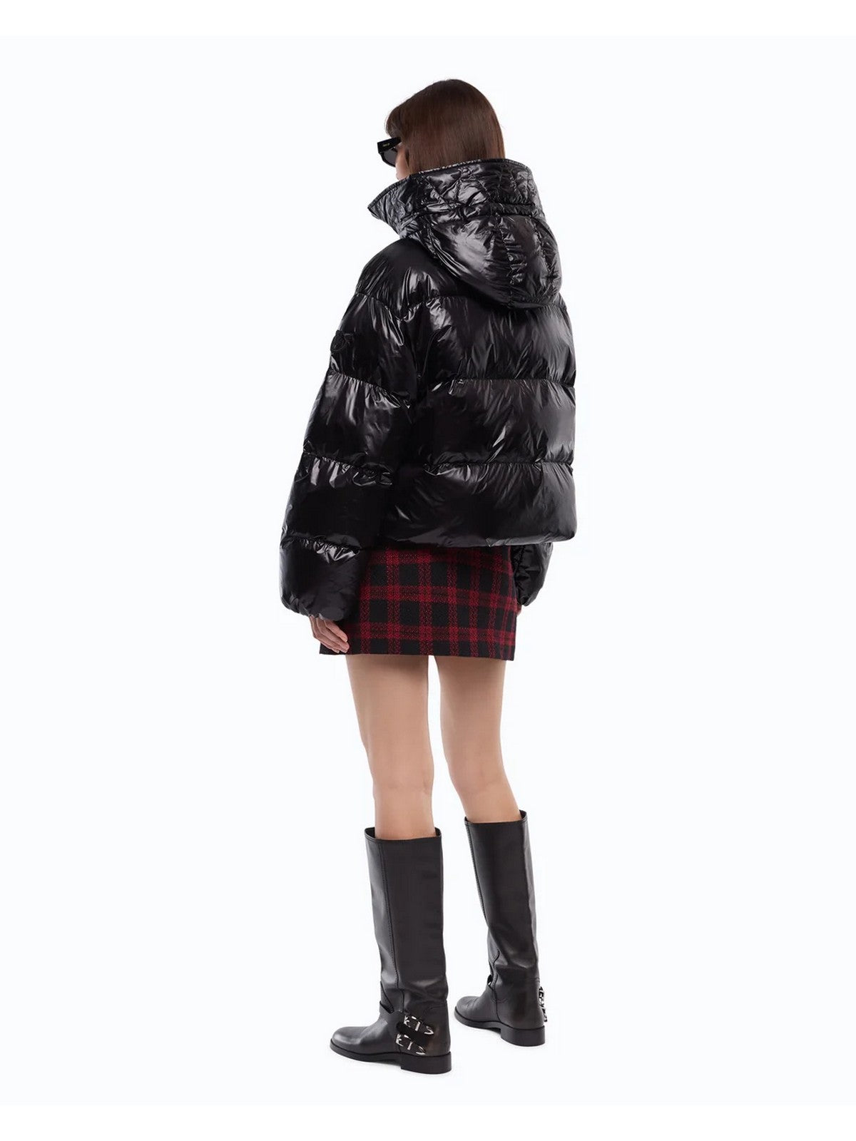 PINKO Piumino Donna IMPASTO IMBOTTITO TELA TECNICA NERO LIMOUSINE - 105656-A3FI Z99