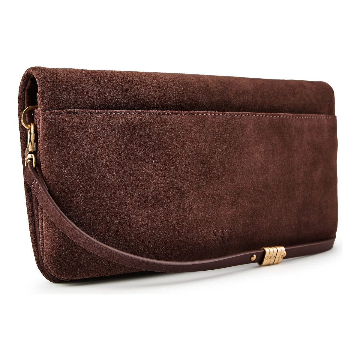 PINKO Borsa Donna CLICK SOFT HORIZONTAL CLASSIC CASTANO INTENSO-ANTIQUE GOLD - 106022-A0F6 L88Q