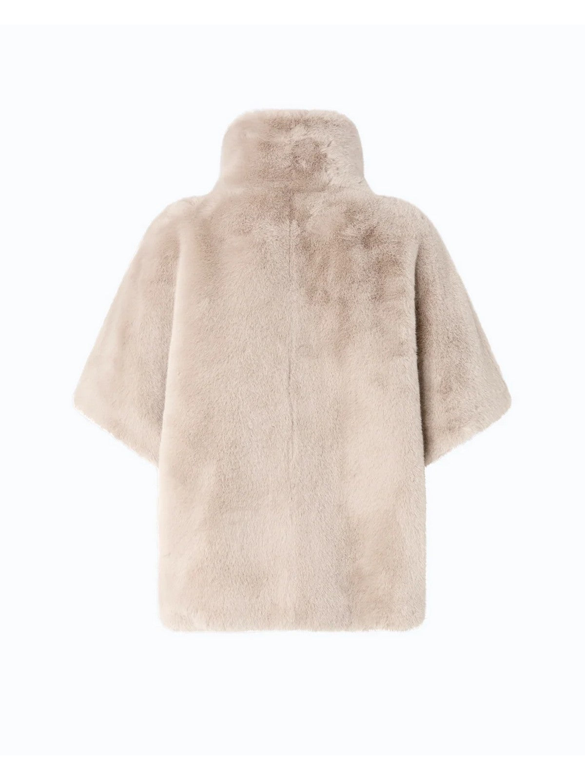 PINKO Simil Pelliccia Donna NEW COMODINO CAPPA ASPEN ASPET BEIGE-GIORNO PIOVOSO - 107043-A3E7 C32