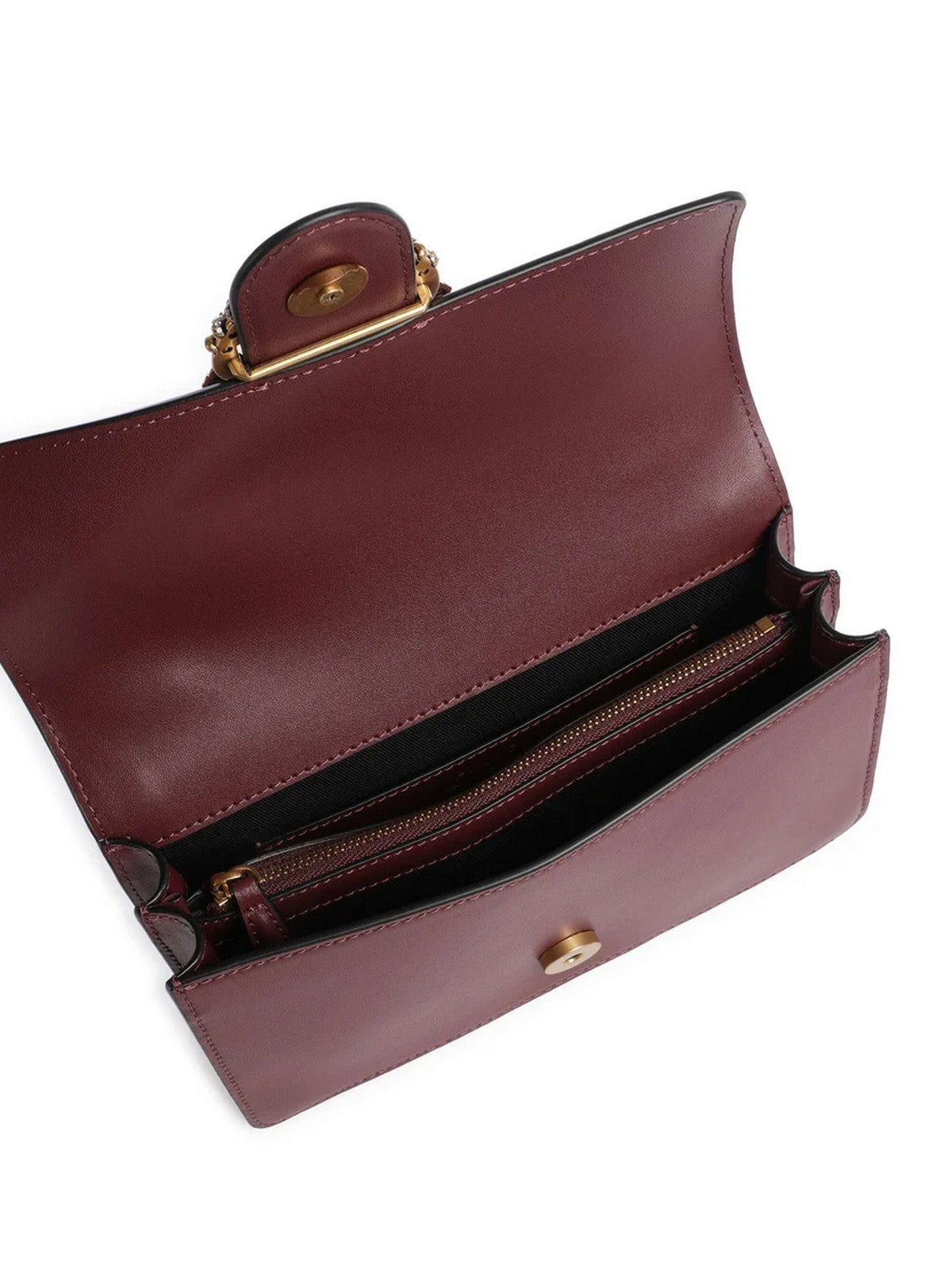 PINKO Borsa Donna LOVE ONE MINI NEW BUCKLE VITEL RIBES INTENSO-ANTIQUE GOLD - 107071-A0F1 WW5Q