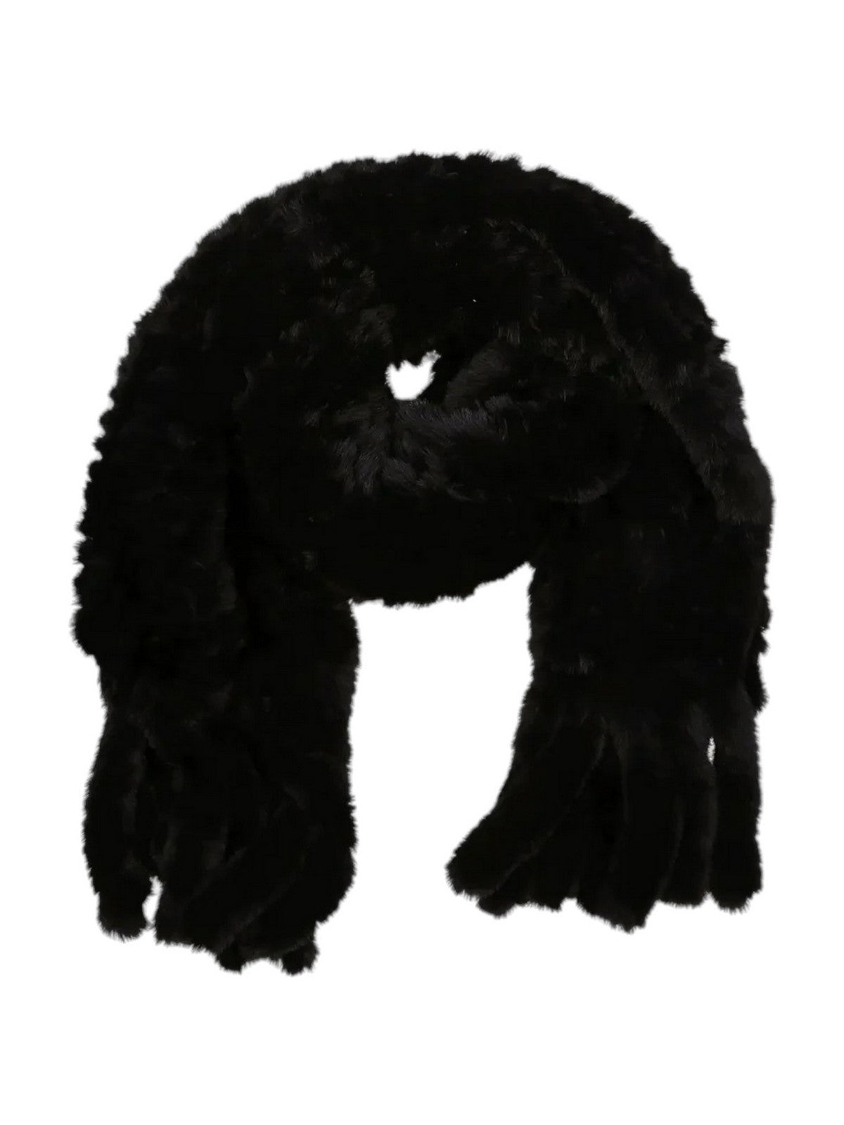 PINKO Sciarpa Donna GELSO SCIARPA TRICOT ASPETTO V NERO LIMOUSINE - 107079-A3EH Z99
