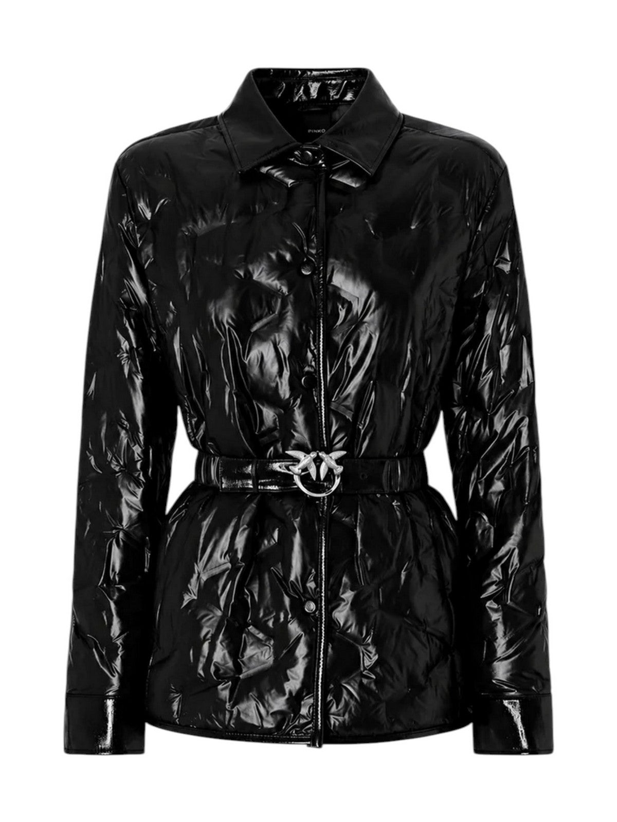 PINKO Piumino Donna DIPLADENIA IMBOTTITO TELA TECN NERO LIMOUSINE - 107163-A3FI Z99