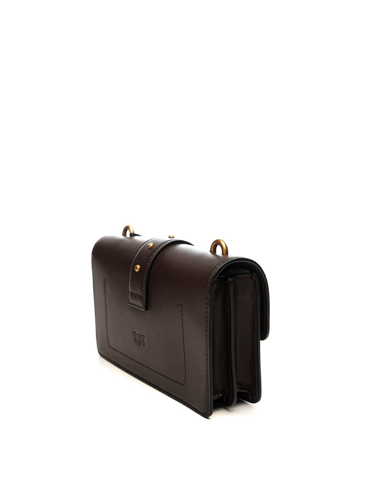PINKO Borsa Donna LOVE ONE MINI ST. SMALL B. VIT MARRONE MARASCA-ANTIQUE GOLD - 107622-A0F1 M12Q