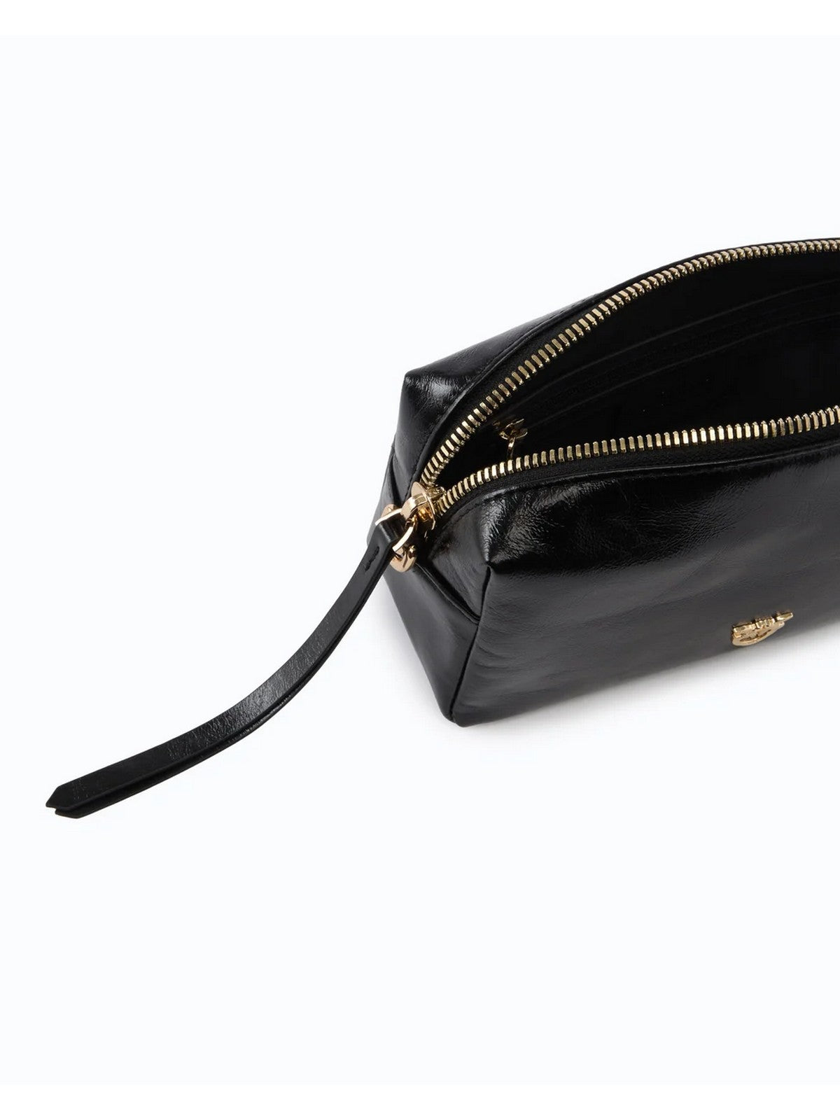 PINKO Borsa Donna BAULETTO MN MACULA IMIT.FUR HN NERO/BIANCO/MARRONE-ANTIQUE GO - 107680-A3LP ZM5Q