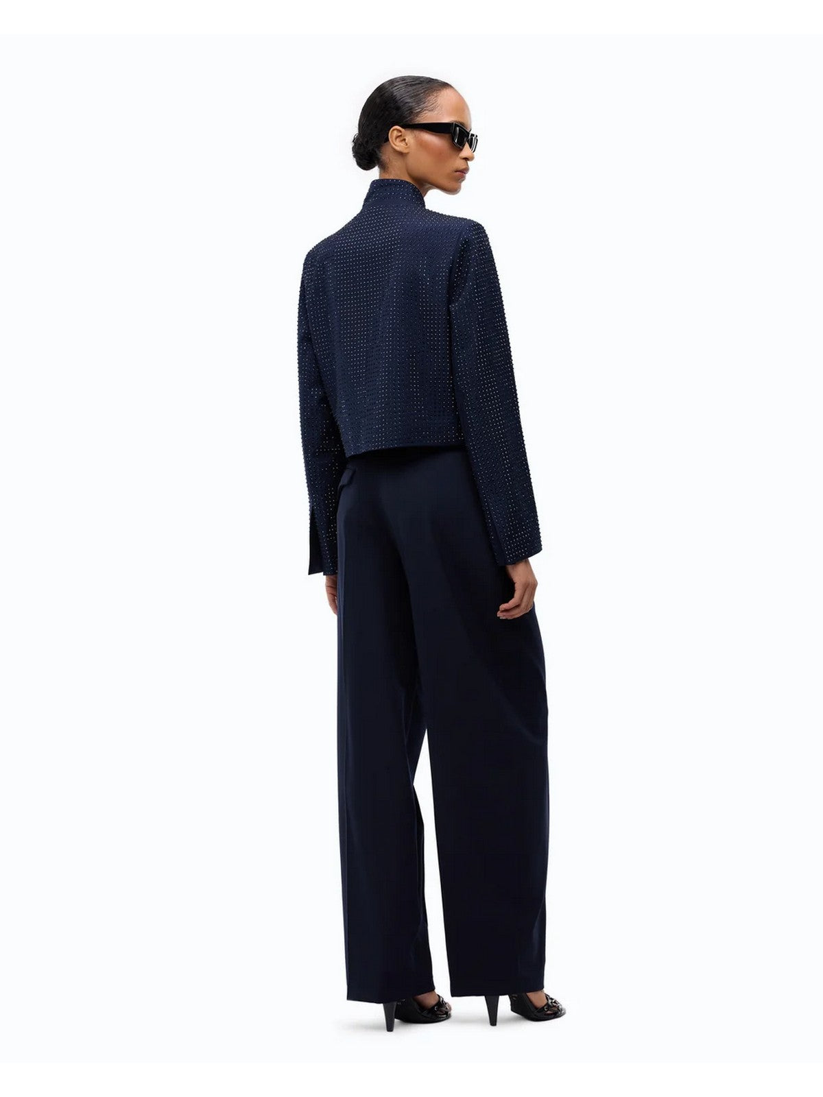PINKO Pantalone Donna BALBINO PANTALONE DIAGONALE MI BLU MARINO CUPO - 107712-A3MS G03
