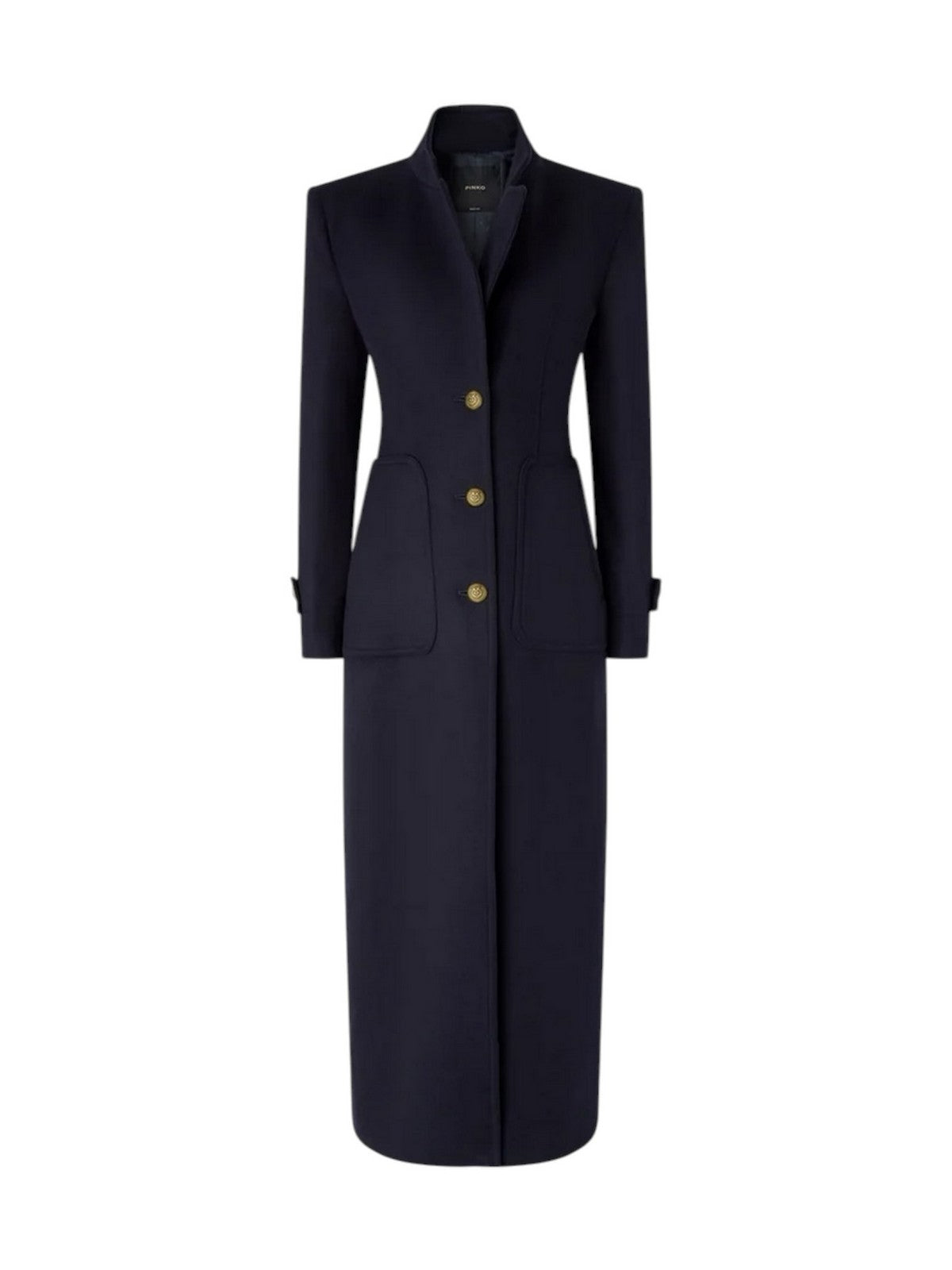 PINKO Cappotto Donna VERICI CAPPOTTO PANNO VELOUR BLU MARINO CUPO - 107783-A3O3 G03