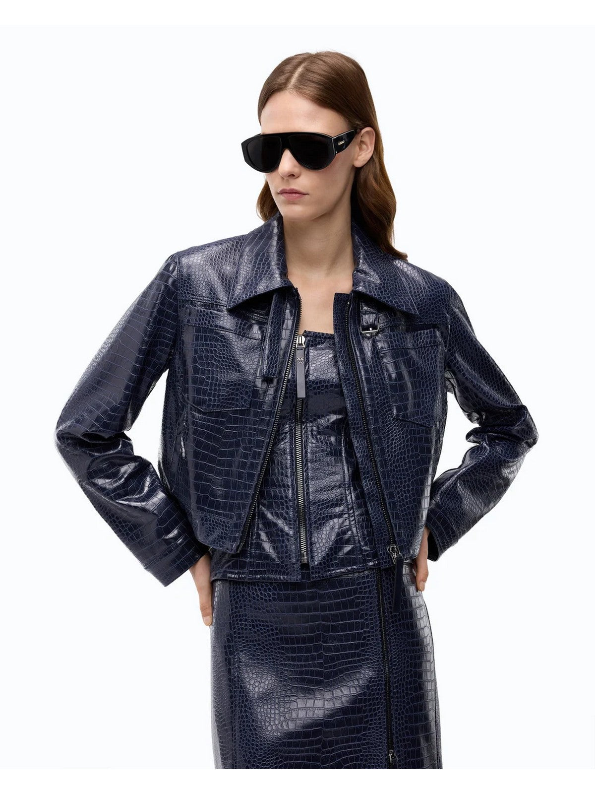 PINKO Giacca Donna BONARDA GIACCA EFFETTO COCCO BLU-GIACCA MARINARA - 107858-A3MR F92