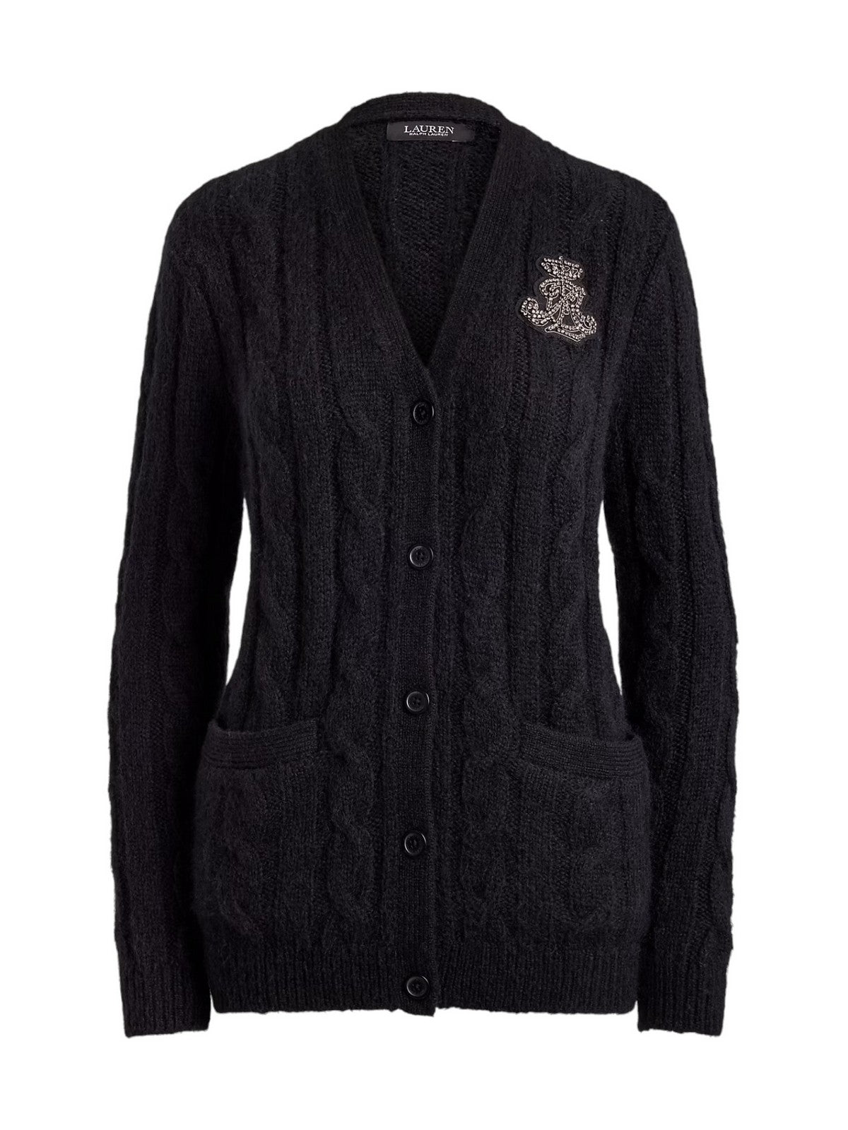 LAUREN RALPH LAUREN Cardigan Donna SWEATER-CARDIGAN BLACK - 200B27529 001