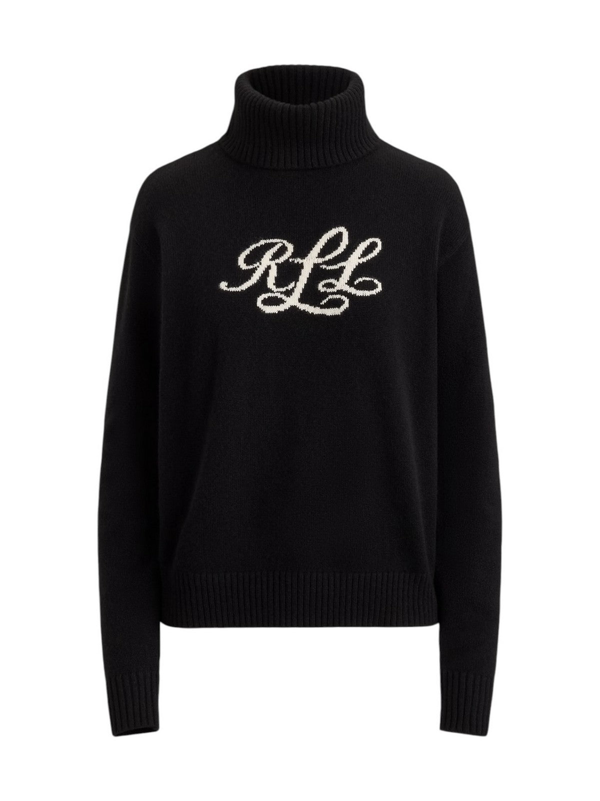 LAUREN RALPH LAUREN Maglione Donna JAMARNI-LONG SLEEVE-PULLOVER BLACK - 200P03372 005