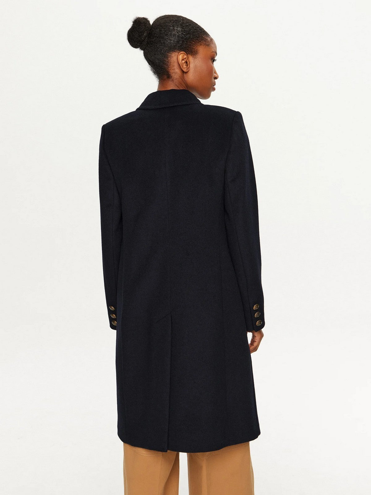 LAUREN RALPH LAUREN Cappotto Donna CRESTED WOOL-LINED-COAT REGAL NAVY - 297958509 002