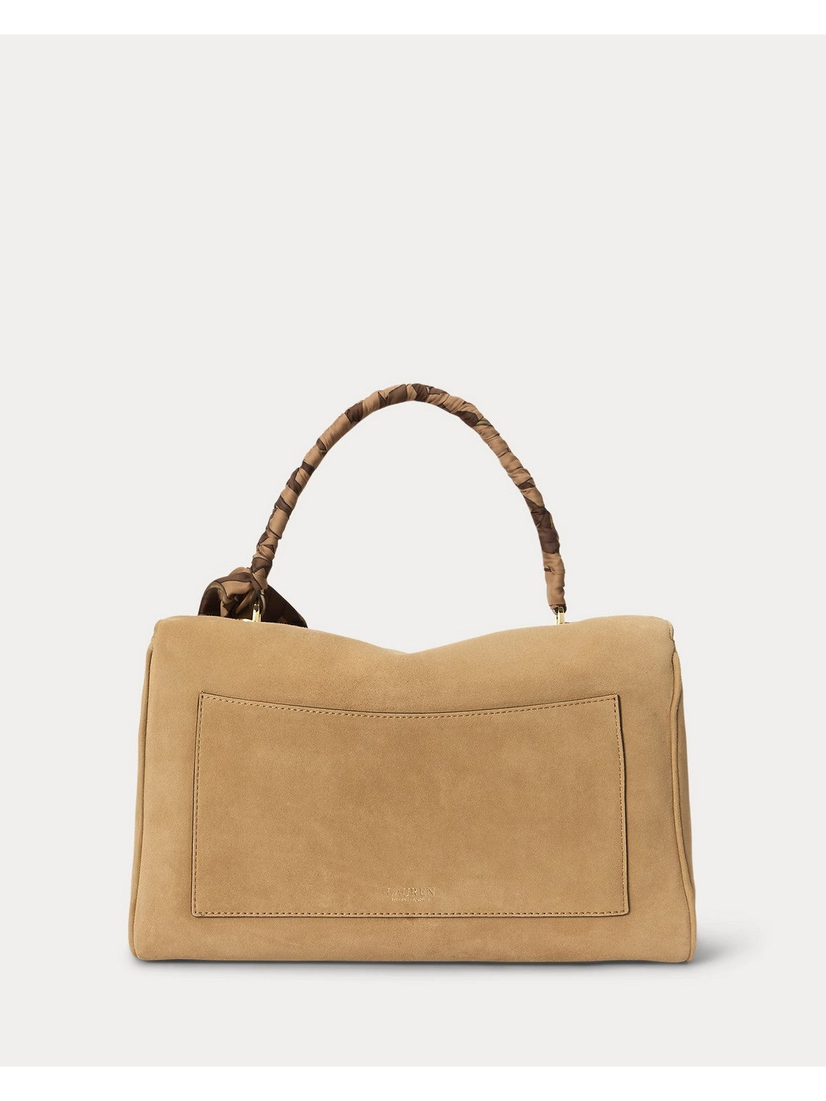 LAUREN RALPH LAUREN Borsa Donna FARRAH SOFT-SATCHEL-MEDIUM CAMEL/URBAN BLTNG/CAMEL MULTI - 431P18402 001