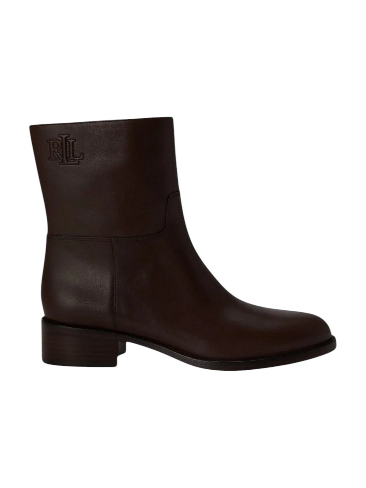 LAUREN RALPH LAUREN Stivali e Stivaletti Donna KYLE BTE HL-BOOTS-BOOTIE CHESTNUT BROWN - 802P15708 003