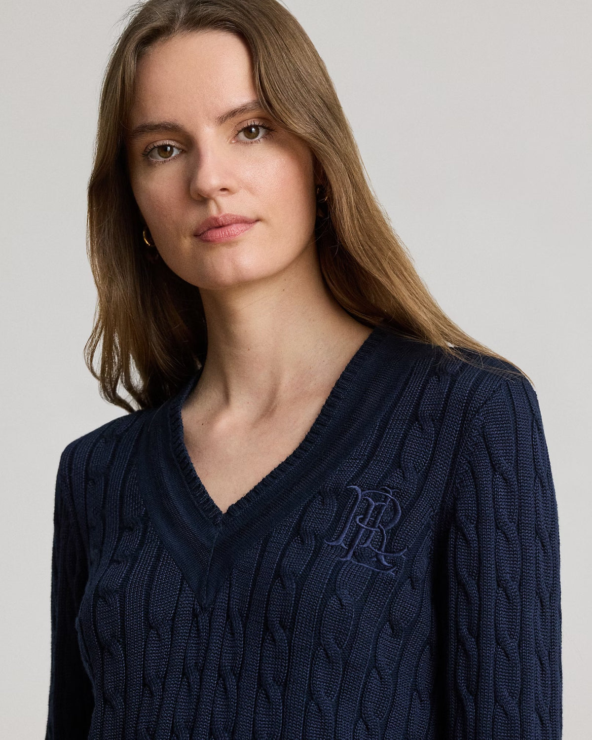 LAUREN RALPH LAUREN Maglione Donna MEREN-LONG SLEEVE-PULLOVER LAUREN NAVY - 200888795 008