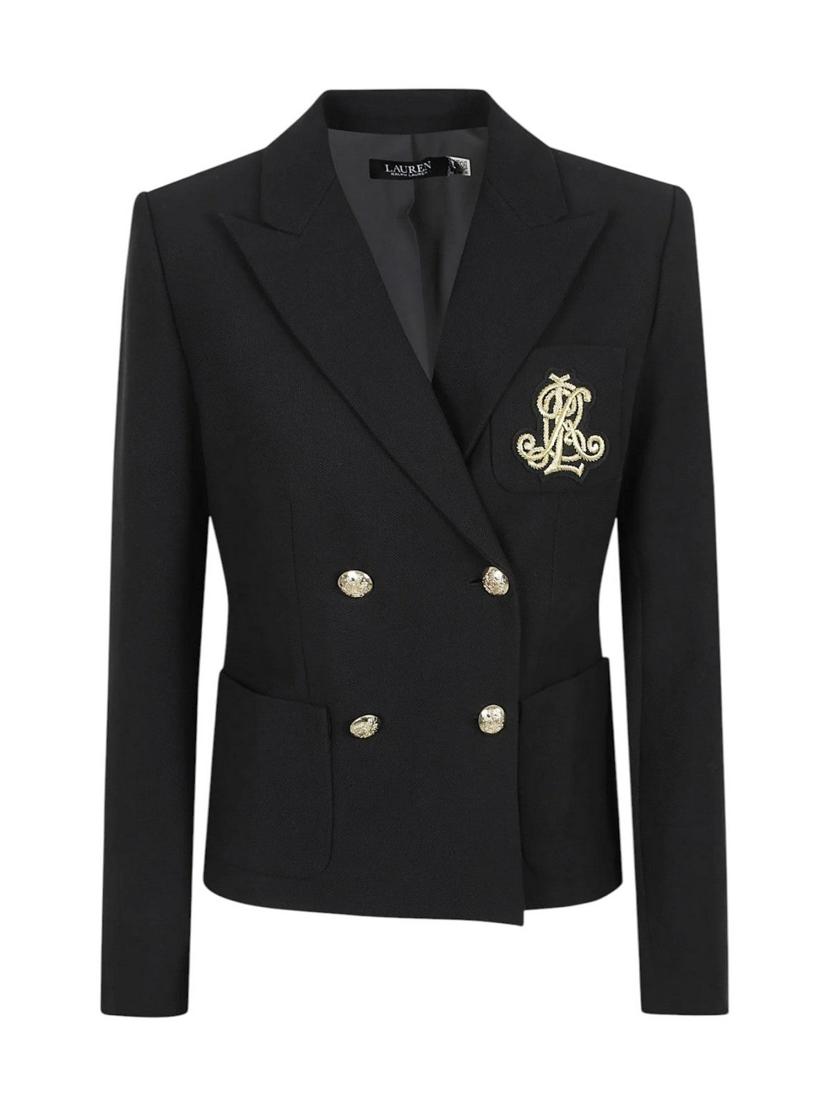 LAUREN RALPH LAUREN Giacca Donna KNIT-BLAZER/SPORT COAT BLACK - 200P14021 001
