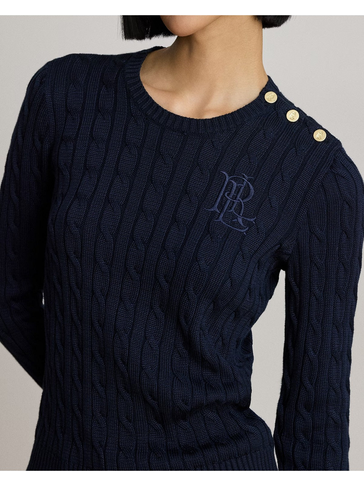 LAUREN RALPH LAUREN Maglione Donna SWEATER-PULLOVER LAUREN NAVY - 200P14039 002