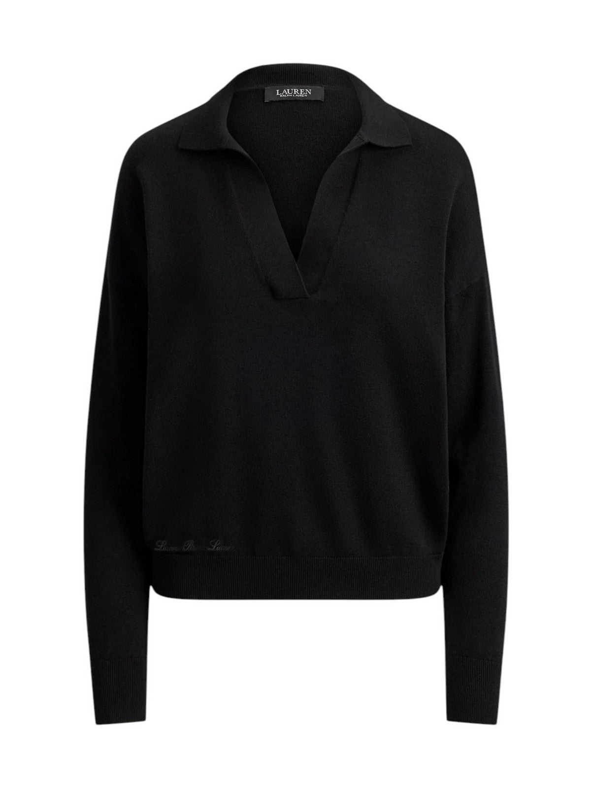 LAUREN RALPH LAUREN Maglione Donna SWEATER-PULLOVER BLACK - 200P14056 002