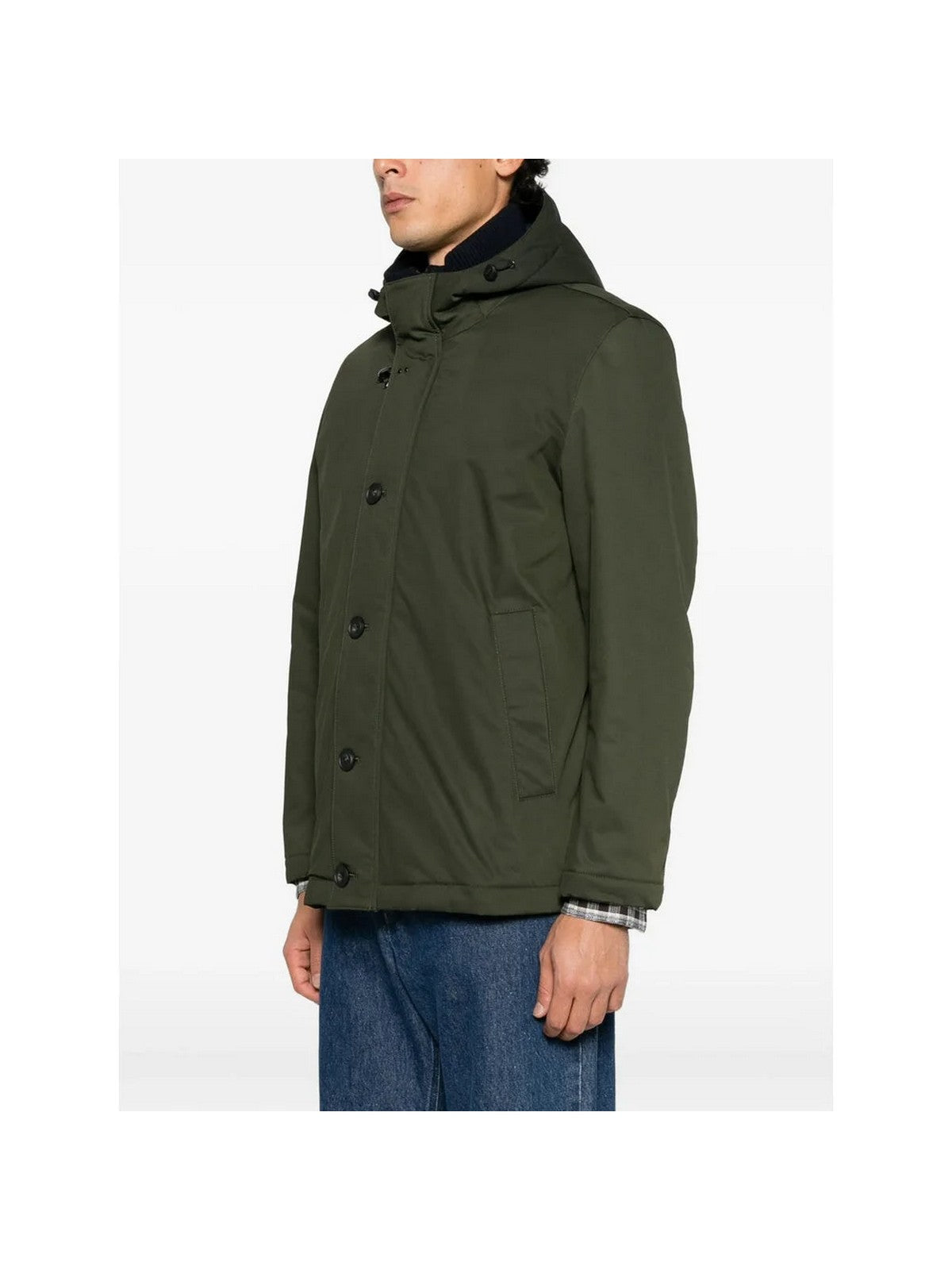 FAY Giubbino Uomo WINTER CAPE FAY FORESTA CHIARO - NAM13530220XLBV805