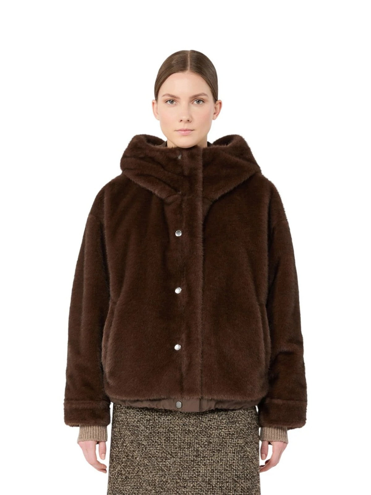 MAX MARA WEEKEND Giubbino Donna WKDZANNA MARRONE - 2625026012600 012 gioboutiqueweb