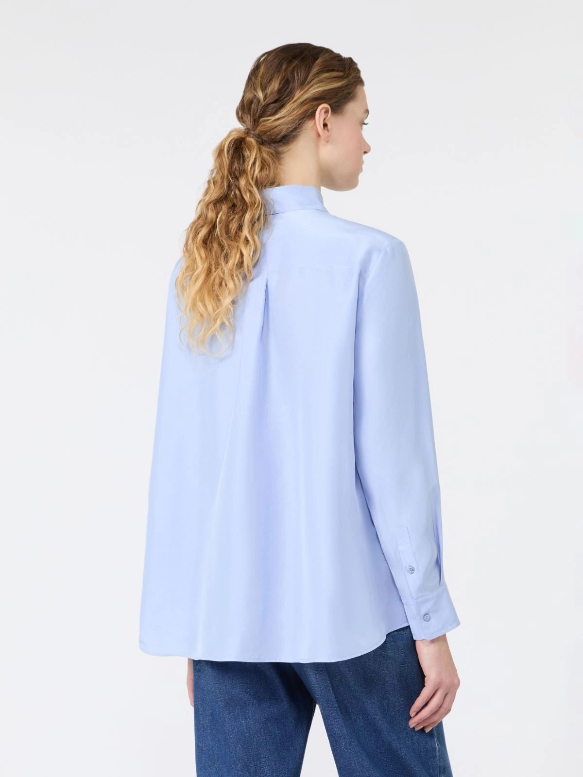MAX MARA WEEKEND Camicia Donna WKDPALANCA AZZURRO - 2625116012600 002 gioboutiqueweb