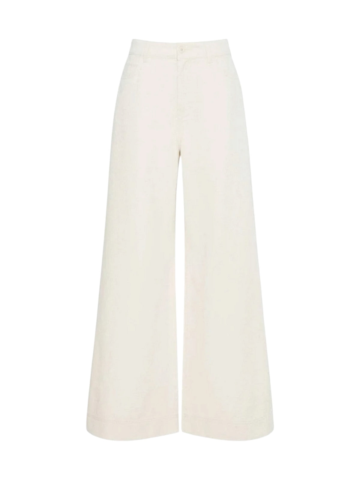 MAX MARA WEEKEND Pantalone Donna WKDCANNETI ECRU - 2625136041600 001 gioboutiqueweb