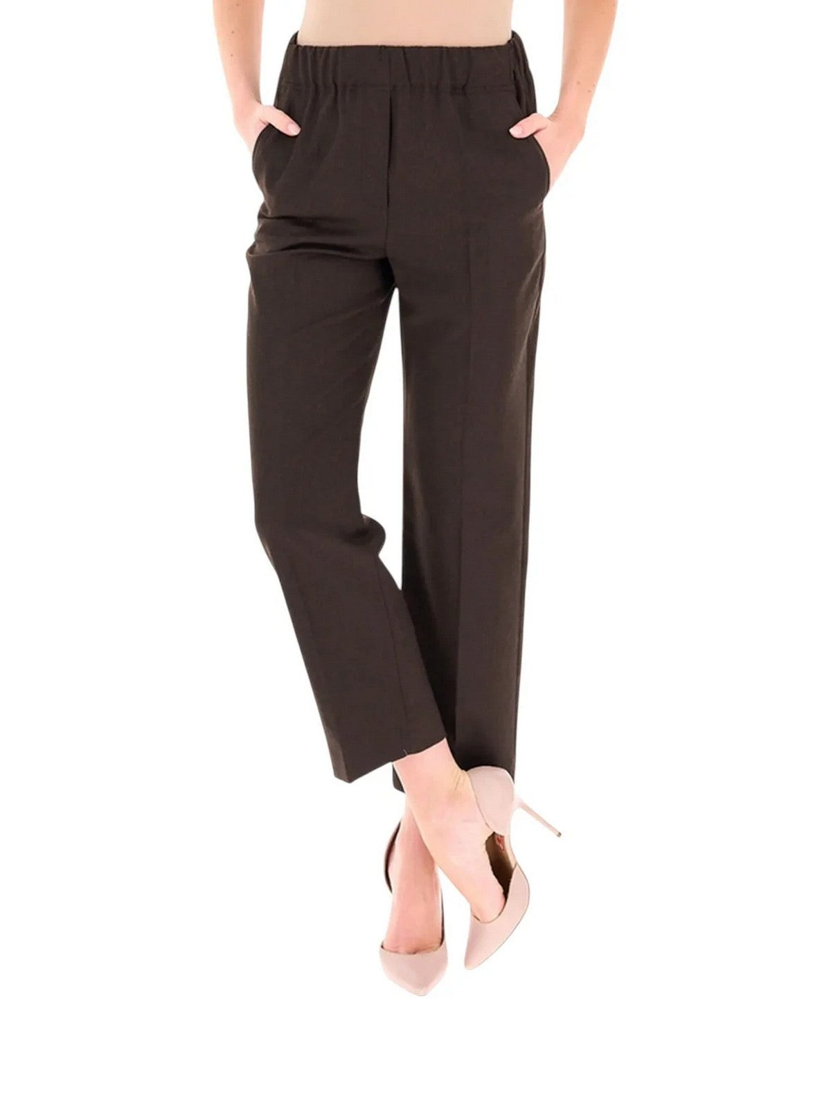 MAX MARA WEEKEND Pantalone Donna WKDHATELEY MARRONE - 2625136042600 026 gioboutiqueweb