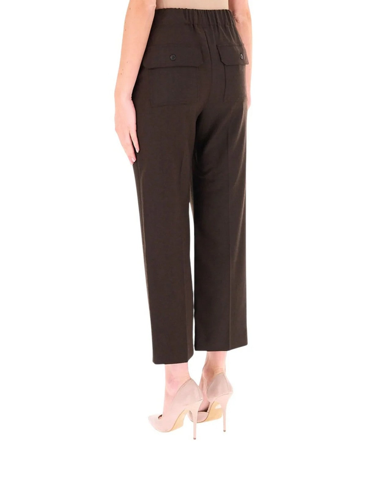 MAX MARA WEEKEND Pantalone Donna WKDHATELEY MARRONE - 2625136042600 026 gioboutiqueweb