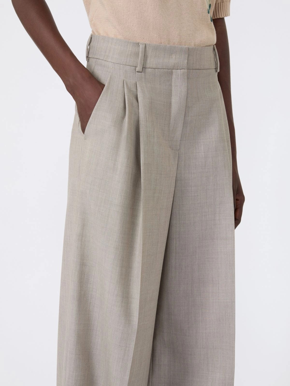 MAX MARA WEEKEND Pantalone Donna WKDOVVIO NOCCIOLA - 2625136051600 001 gioboutiqueweb