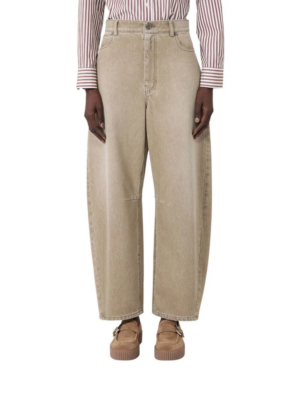 MAX MARA WEEKEND Jeans Donna WKDARCADIA BEIGE - 2625186061600 013 gioboutiqueweb
