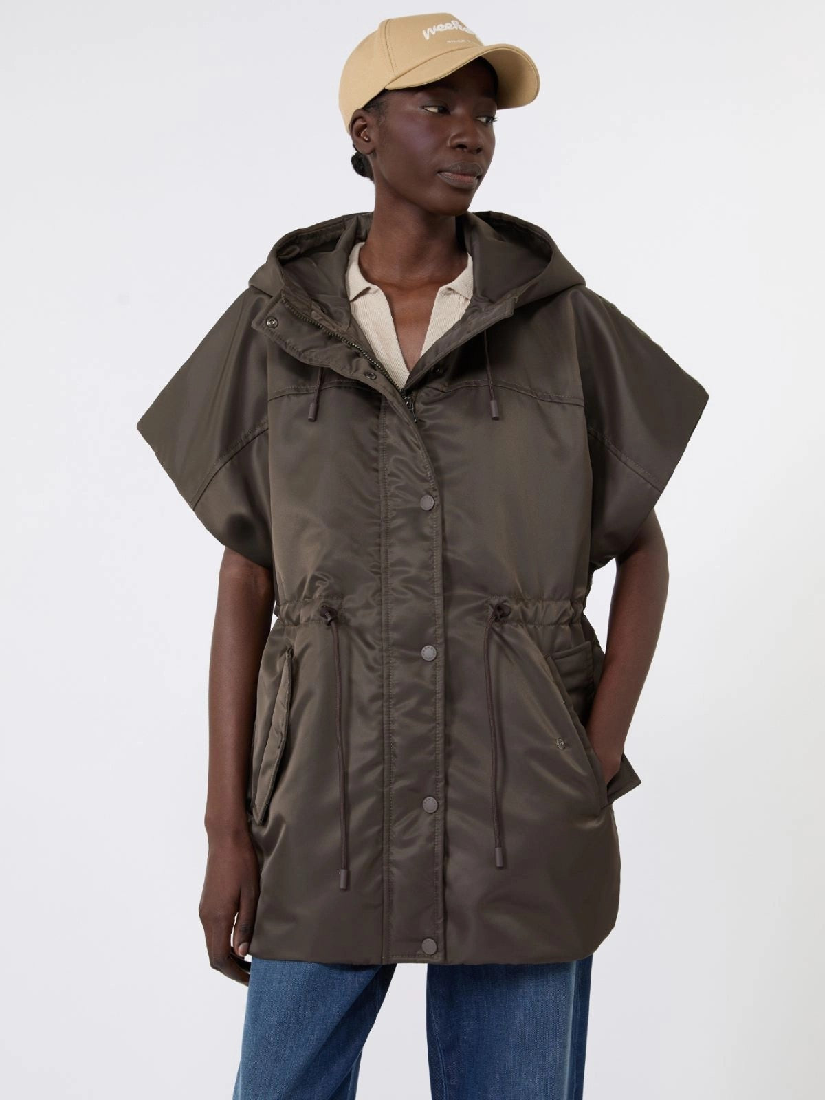 MAX MARA WEEKEND Gilet Donna WKDORIGANO FANGO - 2625296021600 006 gioboutiqueweb