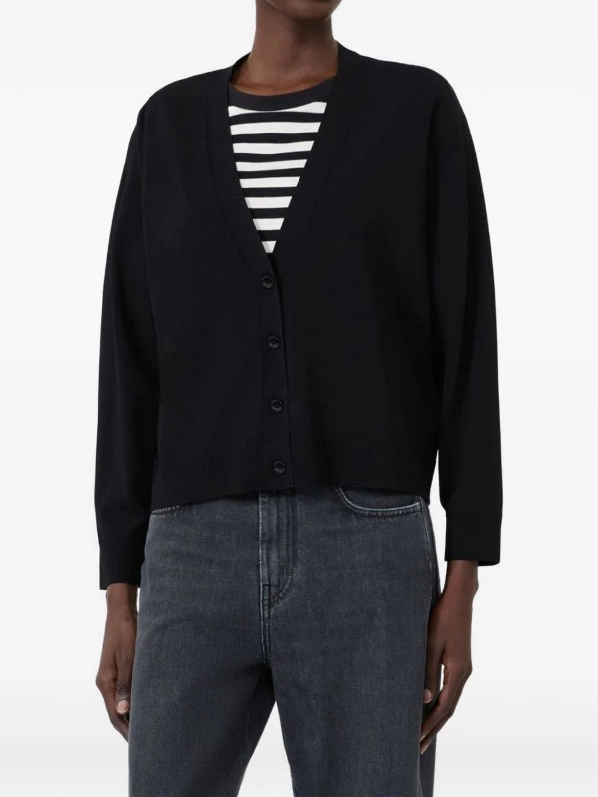 MAX MARA WEEKEND Cardigan Donna WKDBOARIO NERO - 2625346021600 005 gioboutiqueweb